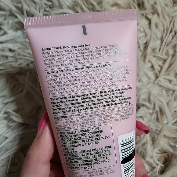 Clinique Cleanser All About Clean Rinse Off Foaming Cleaner New 5 fl oz / 150mL - Picture 4 of 7